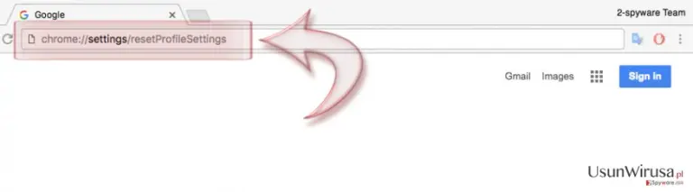 Quick reset demonstration