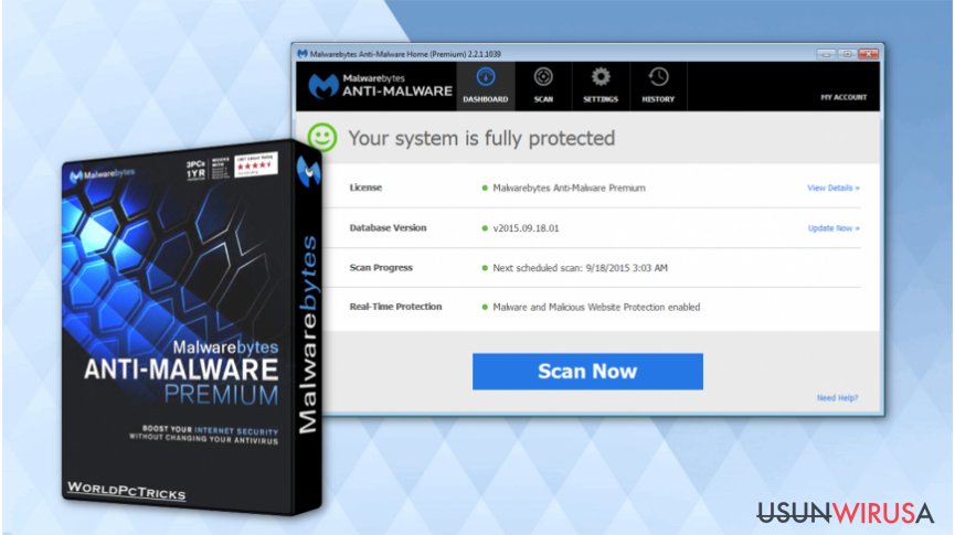 Get Malwarebytes Anti-malware software for free