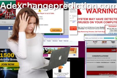Przykład reklamy z wirusa Adexchangeprediction.com