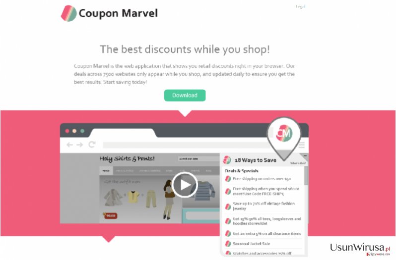 Ads by Coupon Marvel snapshot Ads by Coupon Marvel snapshot