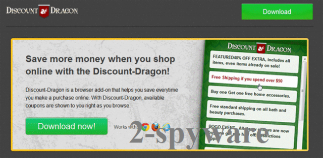 Wirus 'Ads by Discount Dragon' snapshot Wirus 'Ads by Discount Dragon' snapshot