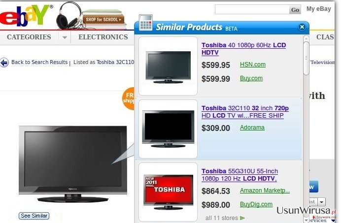 Note-Up adware snapshot Note-Up adware snapshot