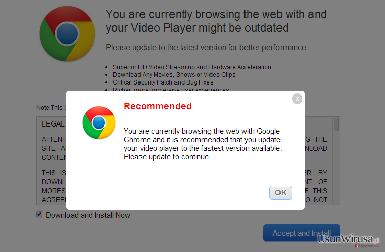 Wirus "Outdated Java Plugin Detected" snapshot Wirus "Outdated Java Plugin Detected" snapshot