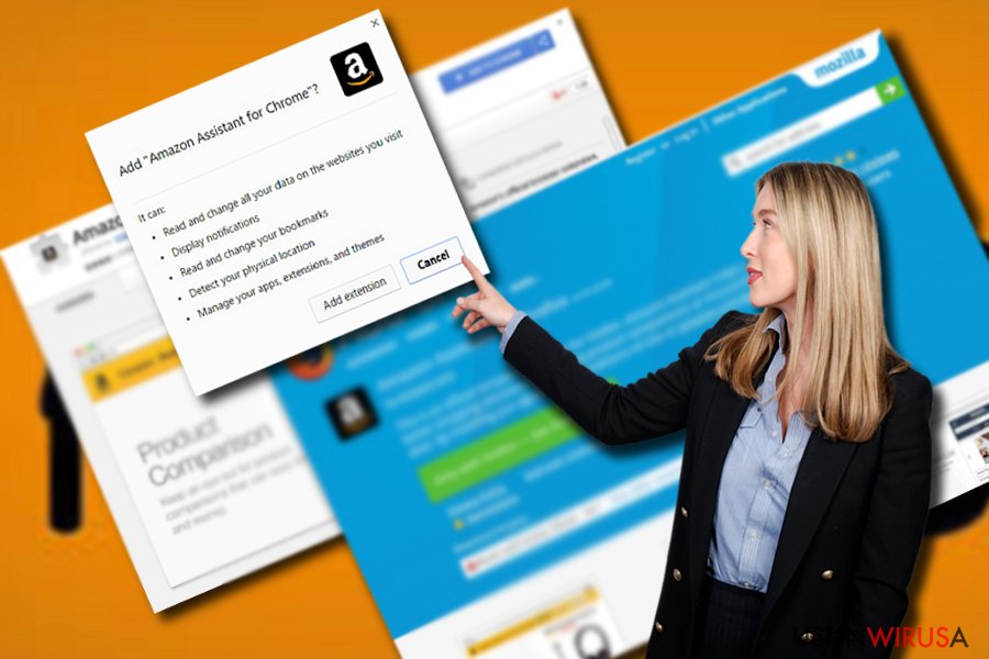Przykład Amazon Assistant