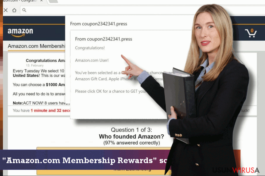 Oszustwo "Amazon.com Membership Rewards"