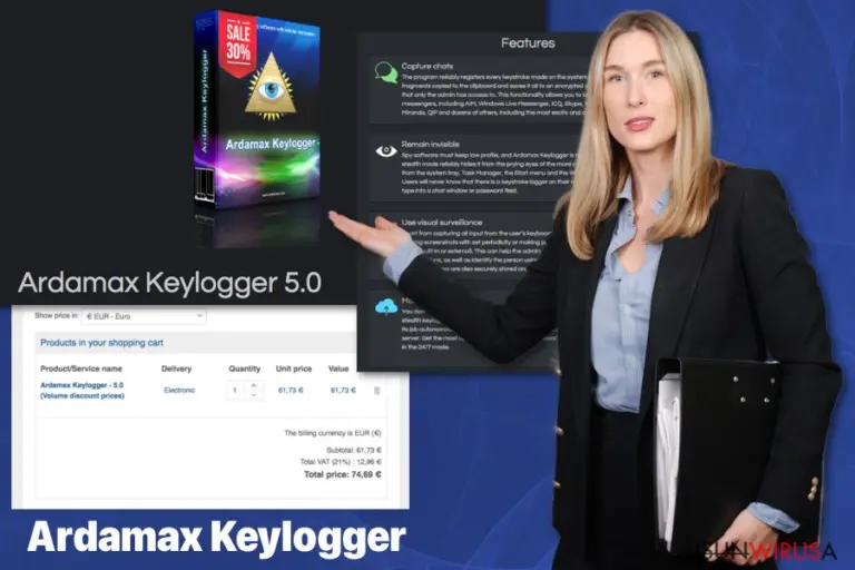 Ardamax Keylogger virus