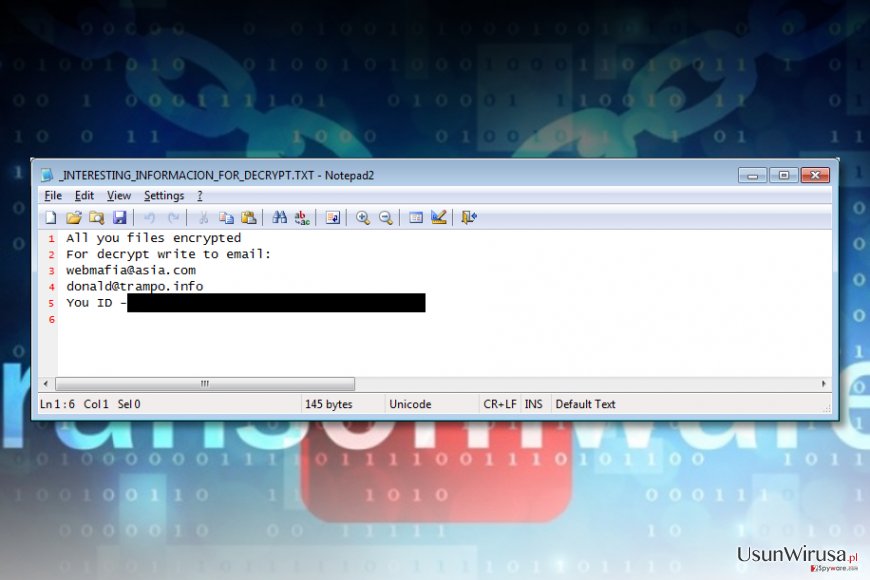 Wirus ransomware Azer Wirus ransomware Azer