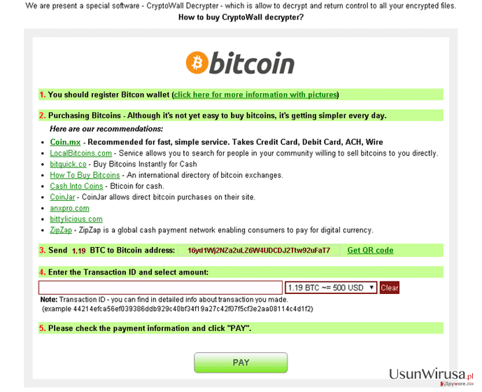 CryptoWall 4.0 snapshot CryptoWall 4.0 snapshot