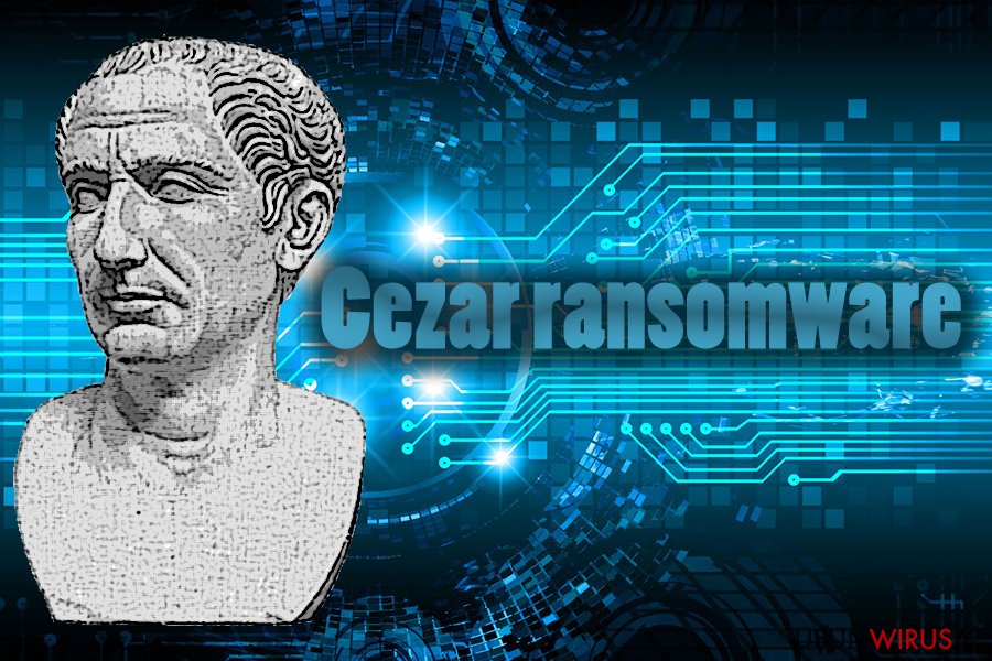 Wirus ransomware Cezar snapshot Wirus ransomware Cezar snapshot
