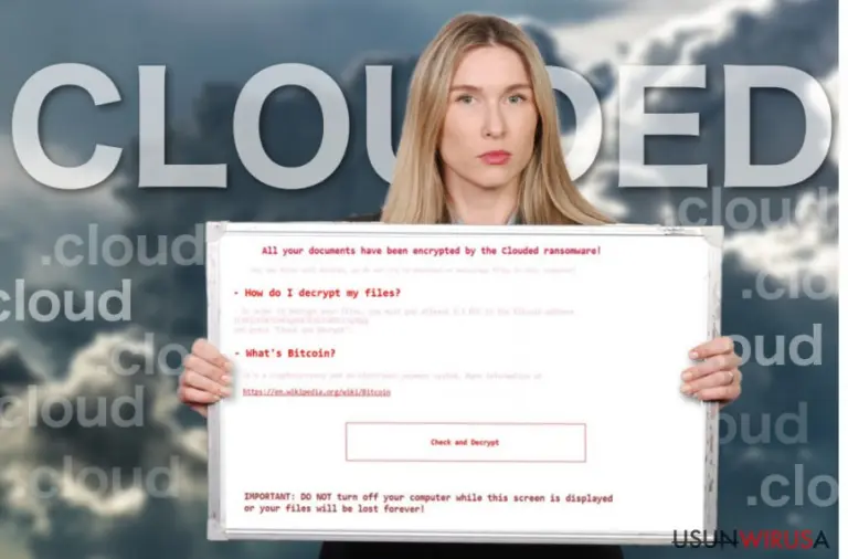 Image demonstrating Clouded virus
