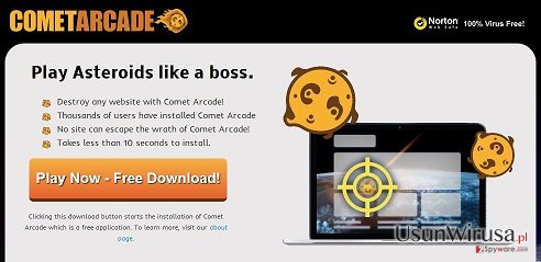 Wirus Comet Arcade snapshot Wirus Comet Arcade snapshot