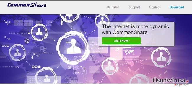 Reklamy programu CommonShare oraz CommonShare deals snapshot Reklamy programu CommonShare oraz CommonShare deals snapshot