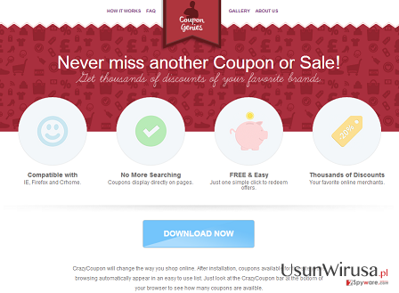 Adware Coupon Genies snapshot Adware Coupon Genies snapshot