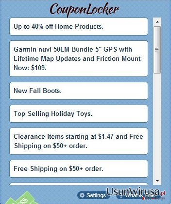 Coupon Locker snapshot Coupon Locker snapshot