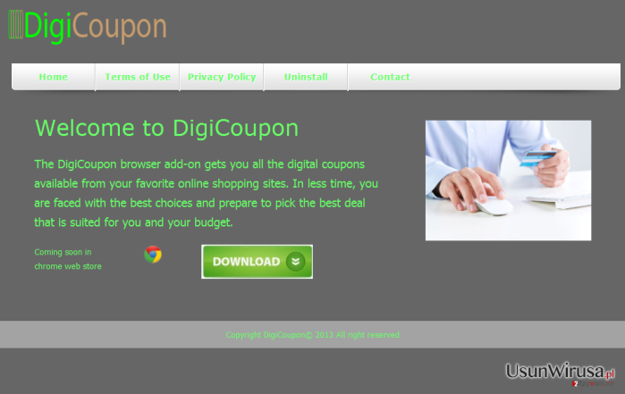 Wirus DigiCoupon snapshot Wirus DigiCoupon snapshot