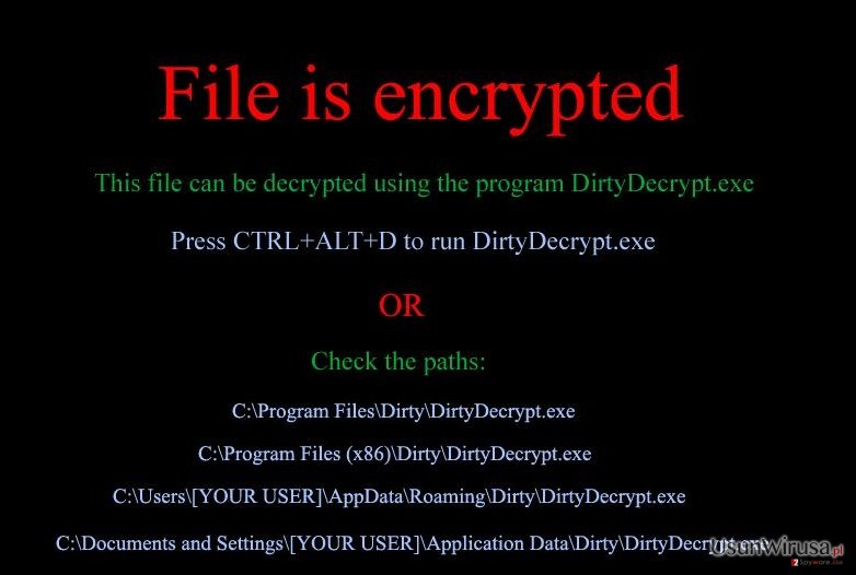 DirtyDecrypt snapshot DirtyDecrypt snapshot