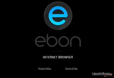 Ebon Browser virus