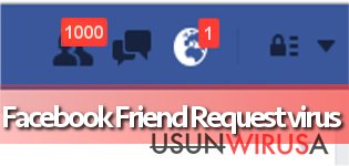 Wirus Facebook Friend Request snapshot