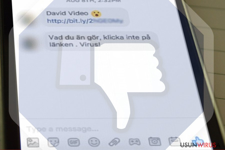Facebook Messenger virus