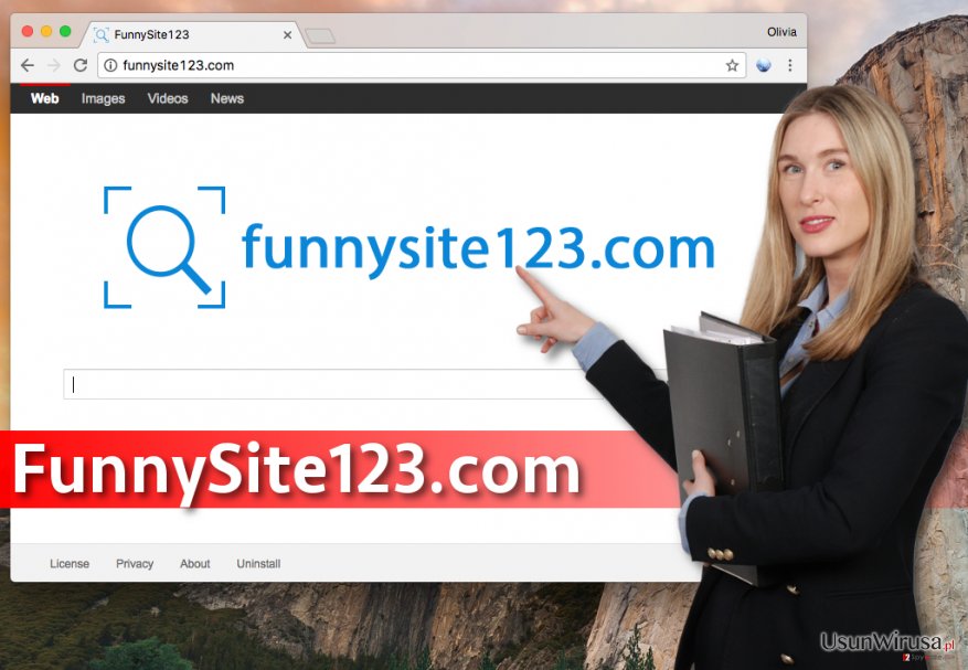Wirus FunnySite123.com snapshot Wirus FunnySite123.com snapshot