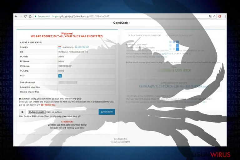 GandCrab 3 ransomware