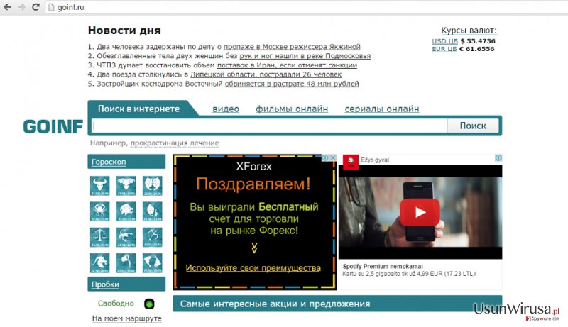 Przekierowania Goinf.ru snapshot Przekierowania Goinf.ru snapshot