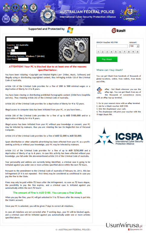 ICSPA virus snapshot ICSPA virus snapshot