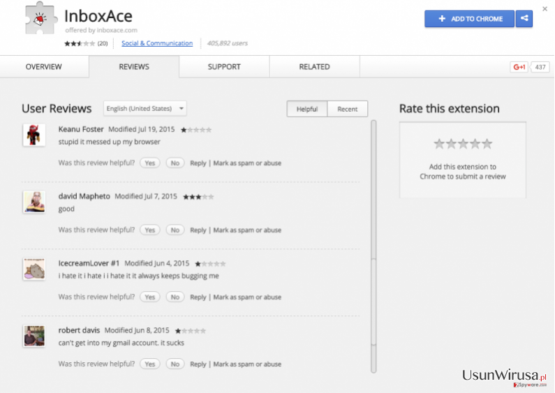 InboxAce snapshot InboxAce snapshot