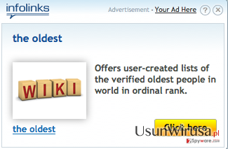 Infolinks snapshot Infolinks snapshot