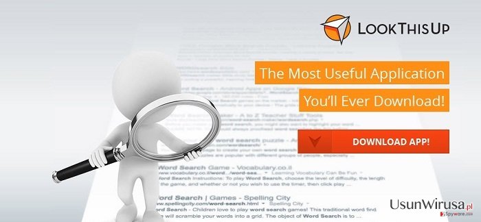 LookThisUp adware snapshot LookThisUp adware snapshot