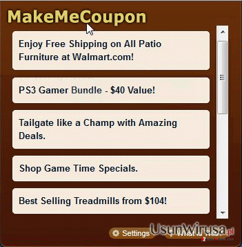Reklamy MakeMeCoupon snapshot Reklamy MakeMeCoupon snapshot