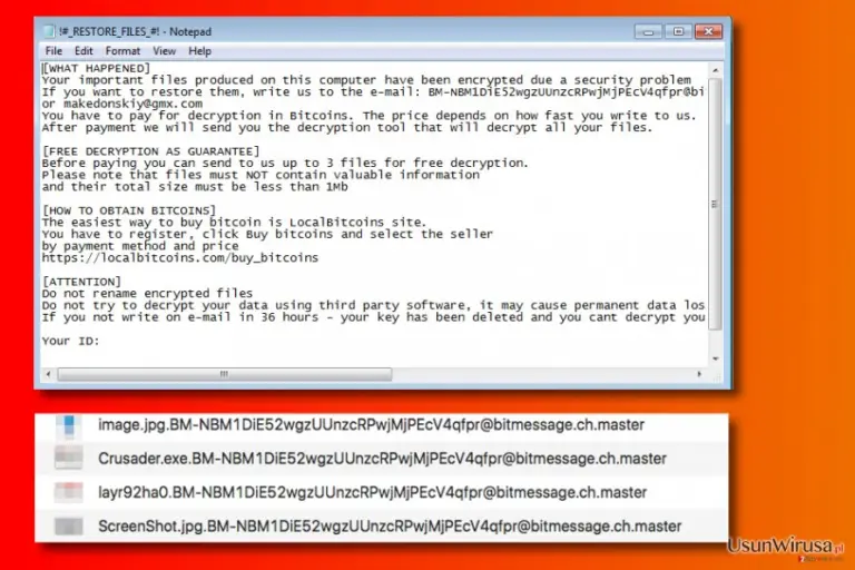 Master ransomware