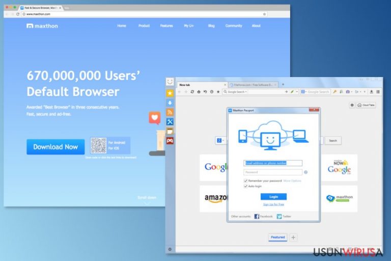 Maxthon Browser virus