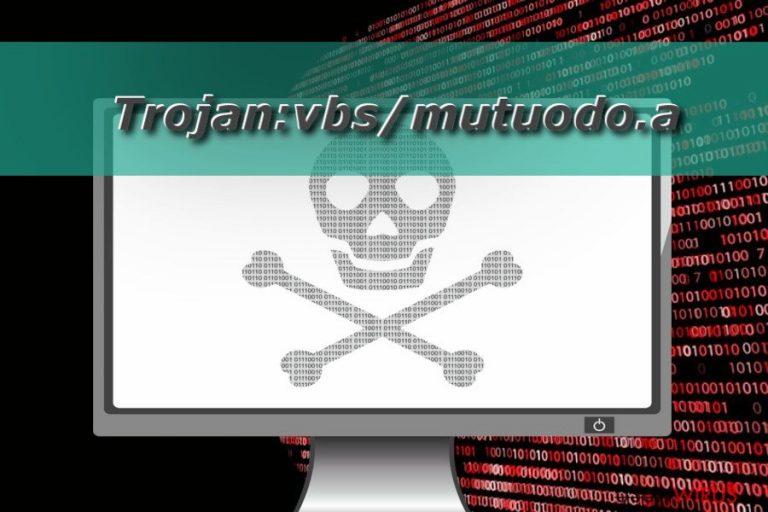 Ilustracja wirusa  Trojan:vbs/mutuodo.a