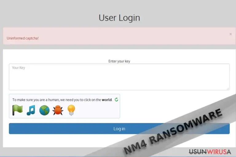 NM4 virus example