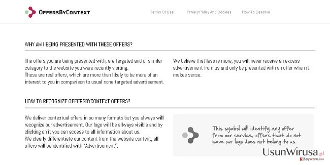 Reklamy pop-up Offers By Context snapshot Reklamy pop-up Offers By Context snapshot