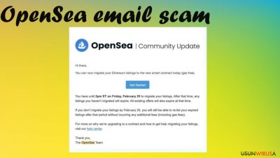 Oszustwo mailowe ''na OpenSea''