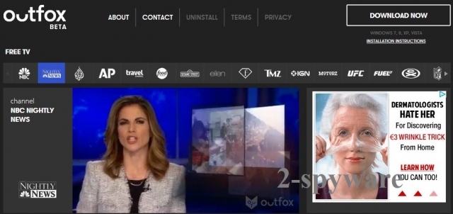 Outfox TV snapshot Outfox TV snapshot