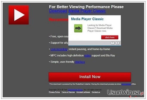 PCSoftUpdate.com pop-up virus snapshot PCSoftUpdate.com pop-up virus snapshot
