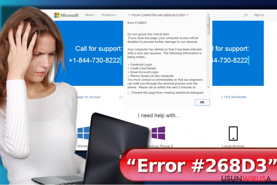 Wirus “Error #268D3” snapshot Wirus “Error #268D3” snapshot
