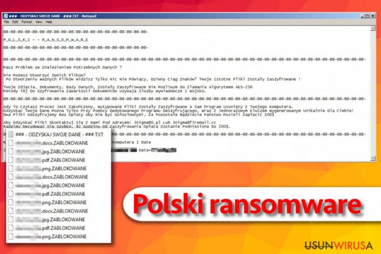 Polski ransomware 2017