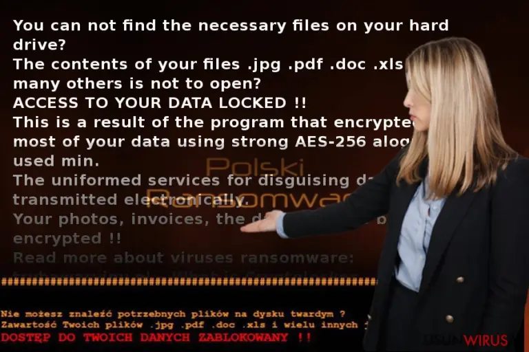 The image of Polski virus