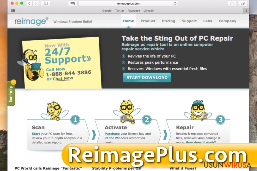 ReimagePlus.com ads