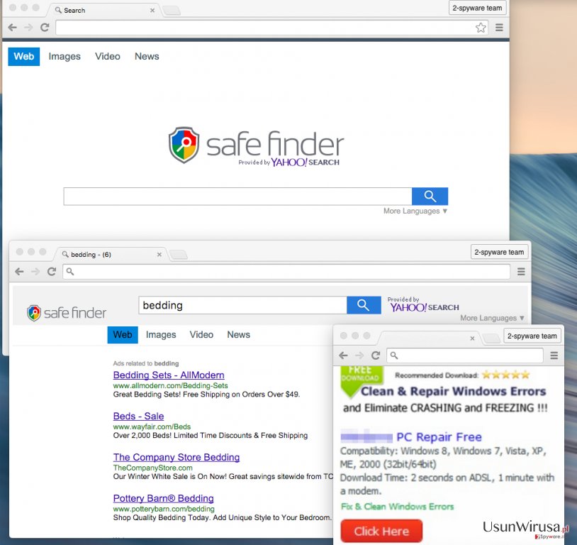 Wirus Safe Finder snapshot