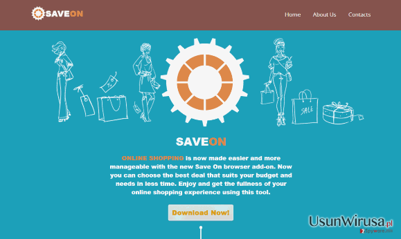 SaveOn virus snapshot SaveOn virus snapshot