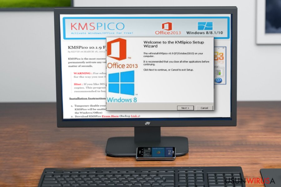 KMSPico na Windows 10 KMSPico na Windows 10