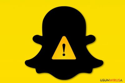 Obrazek wirusa Snapchat