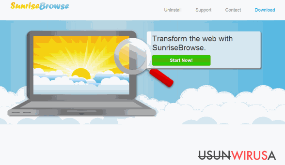 Reklamy SunriseBrowse snapshot Reklamy SunriseBrowse snapshot