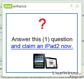 Text Enhance virus snapshot Text Enhance virus snapshot