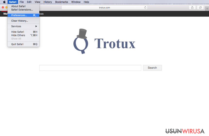 Wirus Trotux.com snapshot Wirus Trotux.com snapshot